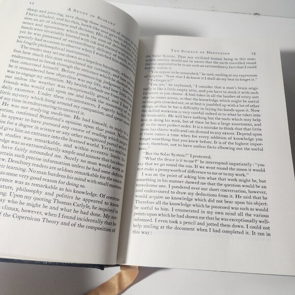 EASTON PRESS 1981 "THE ADVENTURES OF SHERLOCK HOLMES" BY A. CONAN DOYLE Leather - Picture 11 of 11